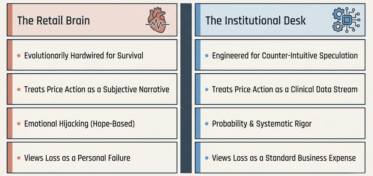 The evolution gap: retail vs. institutional