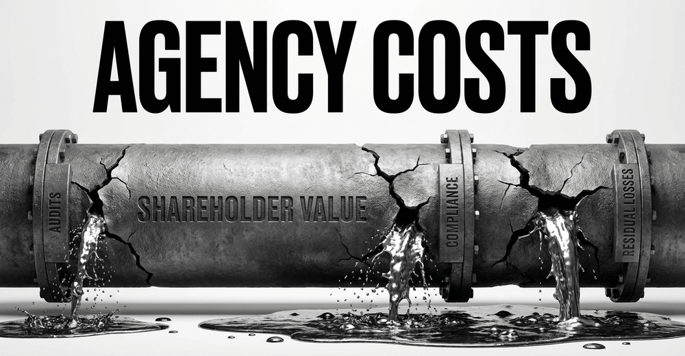 The expenses to monitor and align agents are systemic, optimising for narrow metrics while costs accumulate on society.