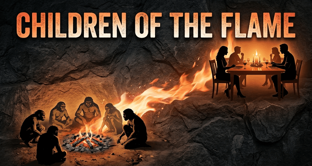 The fire pit created the social bonds that continue to unite humanity today.