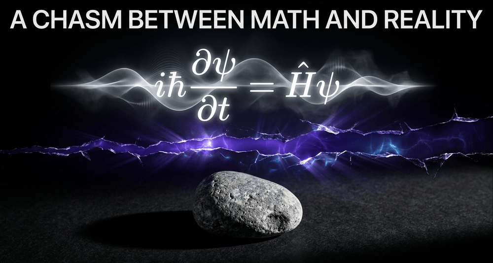 The fundamental disconnect: pristine continuous probabilities vs. stark, singular observed outcomes
