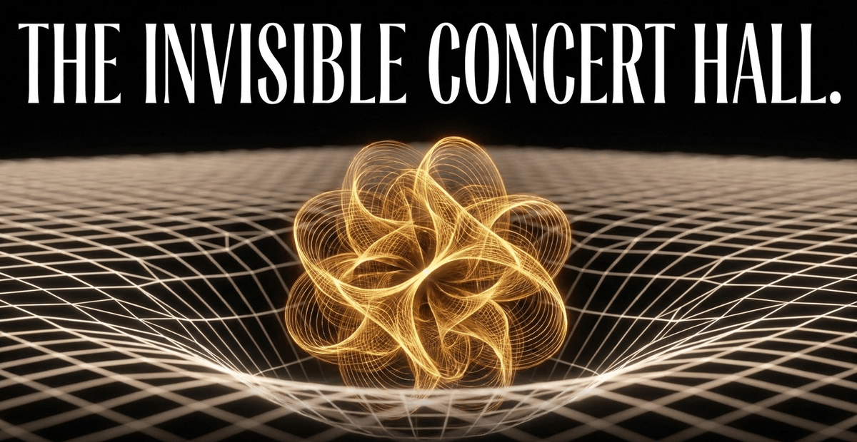 The geometry of unseen, curled-up extra dimensions dictates the exact tuning of the physical laws we experience