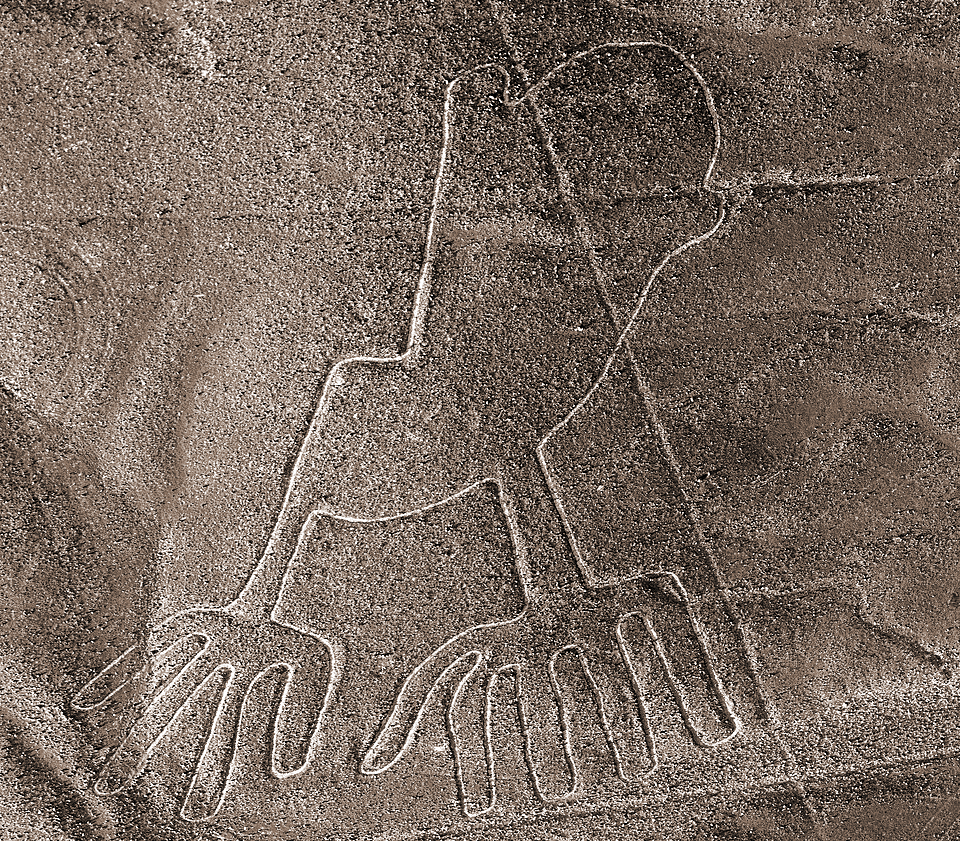 The hands Nazca lines