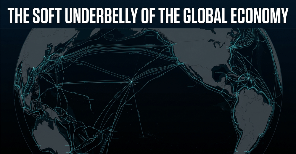 The intricate web of undersea infrastructure forms the vulnerable soft underbelly of the global economy.