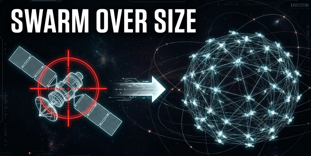 The NRO is shifting from a handful of expensive platforms toward proliferated constellations of many smaller satellites.