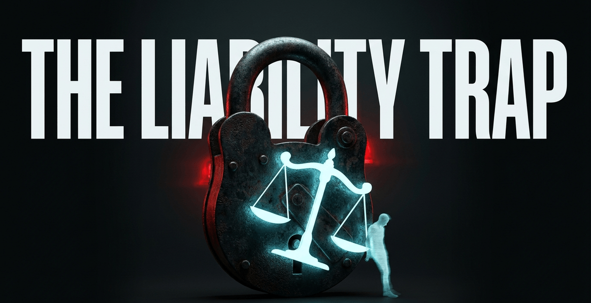 The 'should have known' liability forces platforms to become identity gatekeepers, birthing a de facto age mandate.