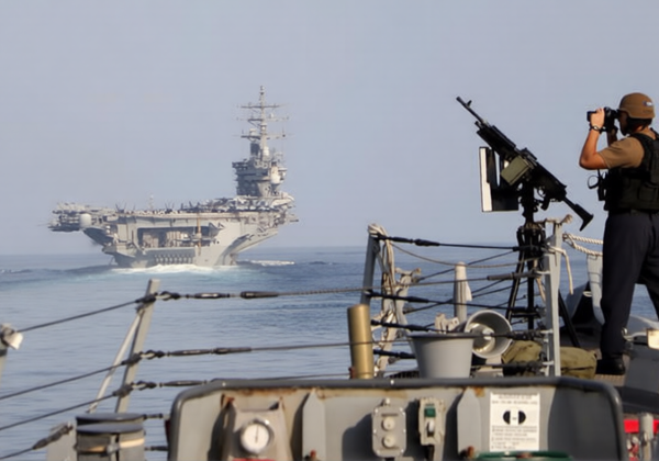 US naval blockade of Iranian ports continues for third day