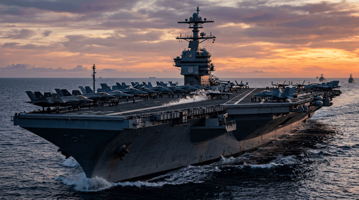 USS Gerald R. Ford breaks naval endurance record