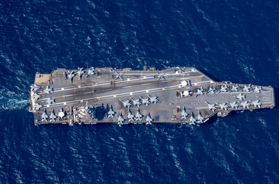 USS Gerald R Ford, Source US Department of War