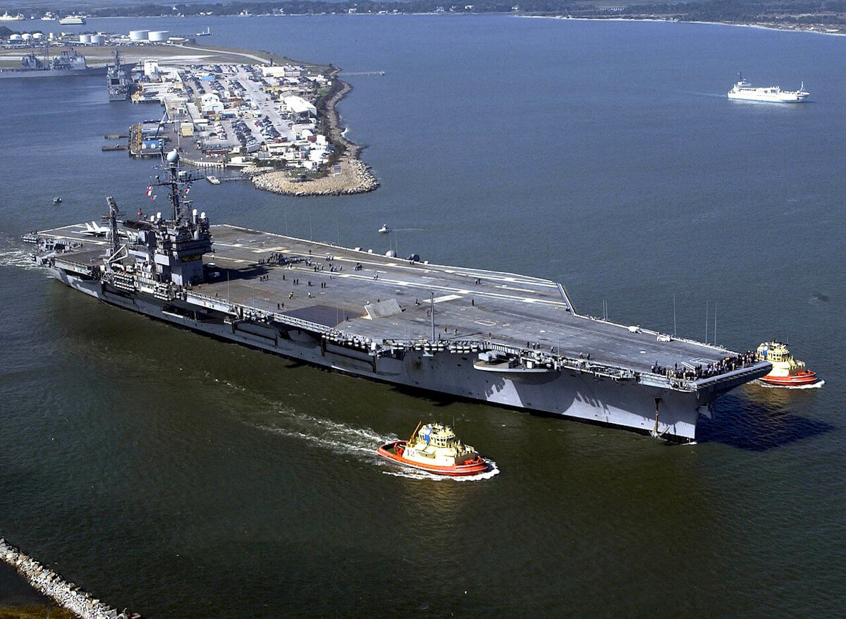 USS John F. Kennedy (CV-67), source Wikipedia