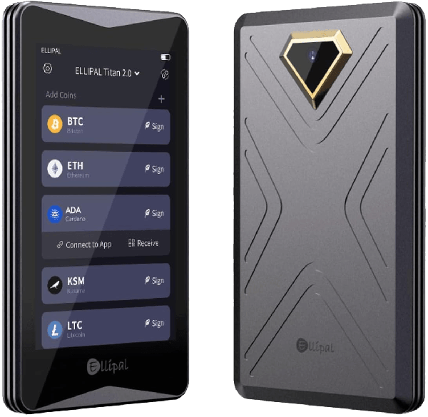 ELLIPAL Titan 2.0 Crypto Cold Wallet