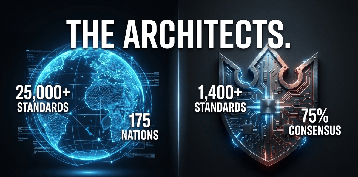 While lacking formal legislative authority, these private bodies draft the blueprints that governments and markets ultimately enforce