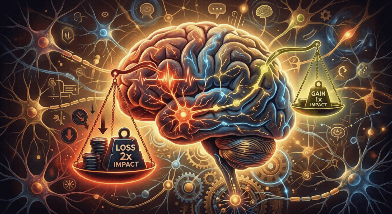 Why your brain is wired for investment losses