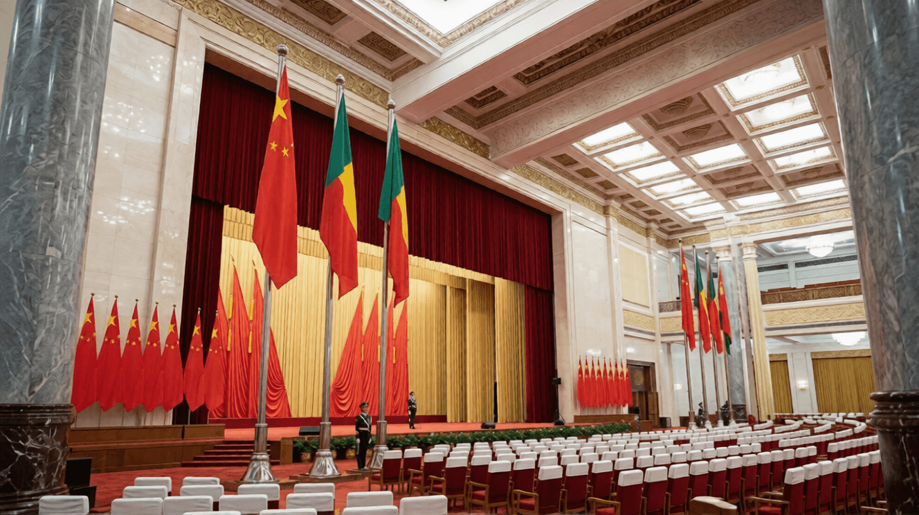 Xi Jinping greets Romuald Wadagni on Benin victory